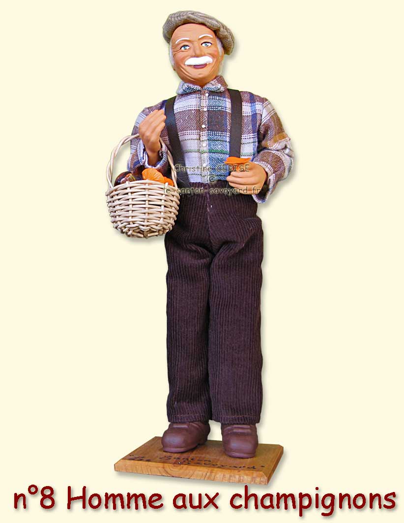 N°8 Homme aux champignons